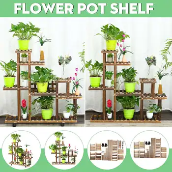 DIY Large Wooden Succulent Flower Pot Stand Two Types Option Multi-layers Space Saving Balcony Floor Pot Stand Home Garden Decor
DIY Large Wooden Succulent Flower Pot Stand Two Types Option Multi-layers Space Saving Balcony Floor Pot Stand Home Garden Decor