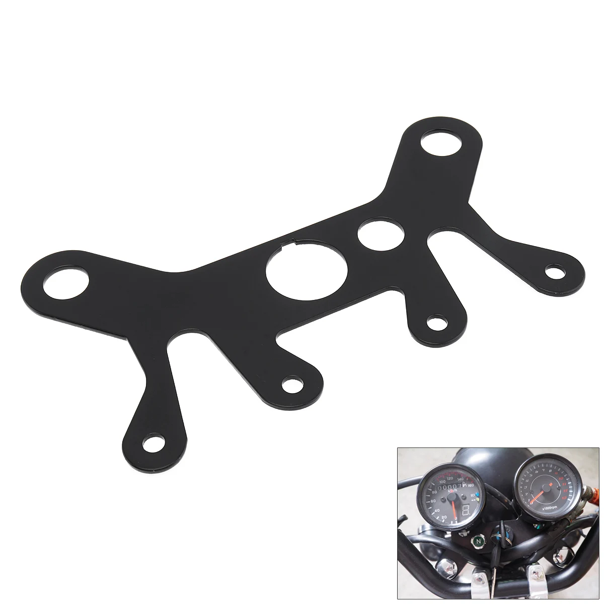 Motorcycle Instrument stand Metal Retro Motorcycle Bracket Black Odometer Mount Stand Tachometer Bracket Speedometer Bracket
Motorcycle Instrument stand Metal Retro Motorcycle Bracket Black Odometer Mount Stand Tachometer Bracket Speedometer Bracket