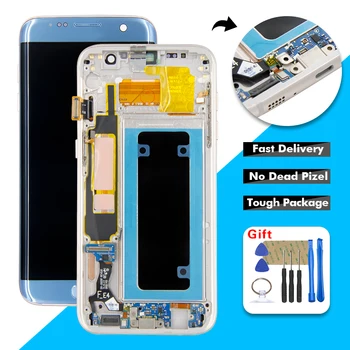 For Samsung Galaxy S7 Edge G935F SM-G935F LCD Display Touch Screen Digitizer Glass Assembly with Frame
For Samsung Galaxy S7 Edge G935F SM-G935F LCD Display Touch Screen Digitizer Glass Assembly with Frame