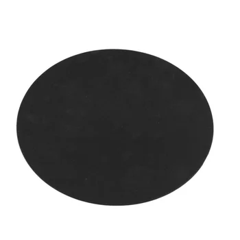 Round silicone gel wrist mouse mat mouse pad for notebook PC black 
Round silicone gel wrist mouse mat mouse pad for notebook PC black