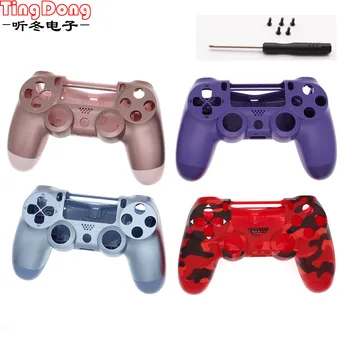 

Replacement Smooth Soft Housing Shell For jds 040 JDM-040 DualShock 4 PlayStation 4 PS4 Pro V2 Controller Faceplate Back Case