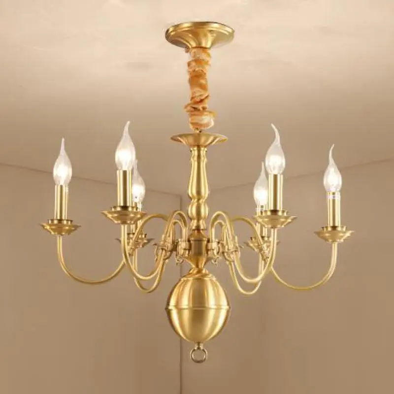 Прихожая латунная традиционная люстра светодиодная медная лампа подвесной светильник американский кантри Свеча светильник для ресторана спальни светильник
Прихожая латунная традиционная люстра светодиодная медная лампа подвесной светильник американский кантри Свеча светильник для ресторана спальни светильник