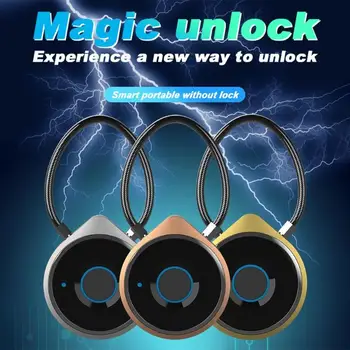 S9 Keyless Padlock APP Remote Management Bluetooth Padlock Anti-Theft Fingerprint Password Unlock Door Safety Lockstitch
S9 Keyless Padlock APP Remote Management Bluetooth Padlock Anti-Theft Fingerprint Password Unlock Door Safety Lockstitch