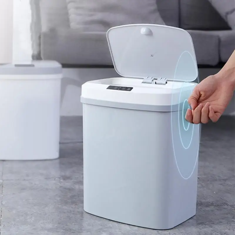 Home Intelligent Automatic Induction Electric Garbage Trash Can Smart Waste Bins Ashbin Kick Barrel Touch Bucket for Garbage
Home Intelligent Automatic Induction Electric Garbage Trash Can Smart Waste Bins Ashbin Kick Barrel Touch Bucket for Garbage