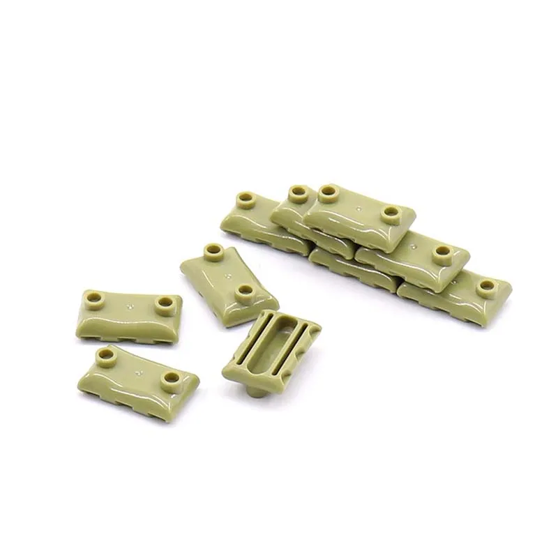 New Compatible Military sandbags Accessory Weapons MiniFigure Bricks Building Block Educational diy Toys Gifts junyongshabao
New Compatible Military sandbags Accessory Weapons MiniFigure Bricks Building Block Educational diy Toys Gifts junyongshabao