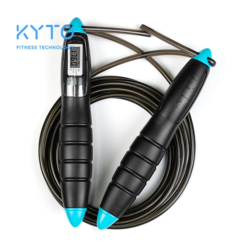 KYTO Jump Rope Digital Counting Calorie Jump Counter Jump Ropes Fitness Sport Skipping Ropes Indoor/Outdoor,Battery Included
KYTO Jump Rope Digital Counting Calorie Jump Counter Jump Ropes Fitness Sport Skipping Ropes Indoor/Outdoor,Battery Included