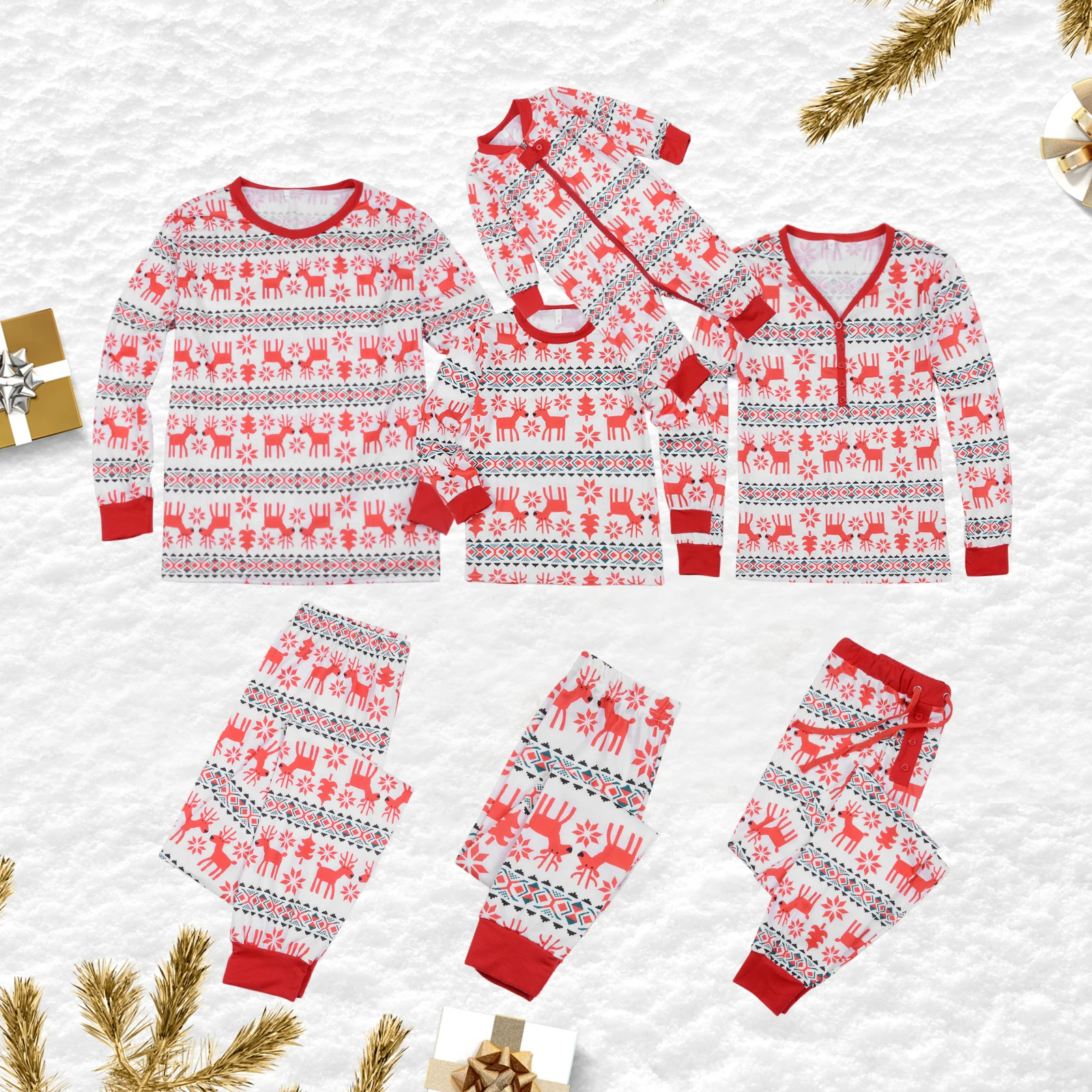 Family Christmas Matching Pajamas Set 2020 Adult Kids Pyjamas Nightwear Baby Romper Merry Christmas Family Matching Outfits
Family Christmas Matching Pajamas Set 2020 Adult Kids Pyjamas Nightwear Baby Romper Merry Christmas Family Matching Outfits