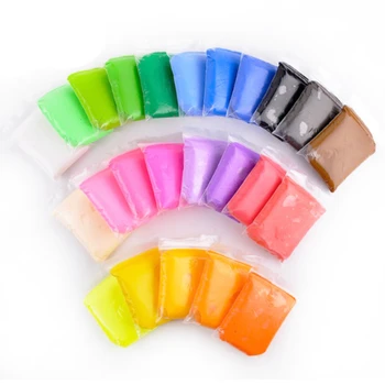 24-color Diy Handmade Standard Clay Plasticine Child Color Mud 24 Color Set Space Mud High Quality Soft Clay Light Clay
24-color Diy Handmade Standard Clay Plasticine Child Color Mud 24 Color Set Space Mud High Quality Soft Clay Light Clay