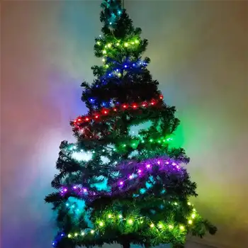 10M 33FT Built-in IC Individual Control USB RGB LED String Light + 12 Mode Remote Control for Christmas Home Party Night Lantern
10M 33FT Built-in IC Individual Control USB RGB LED String Light + 12 Mode Remote Control for Christmas Home Party Night Lantern