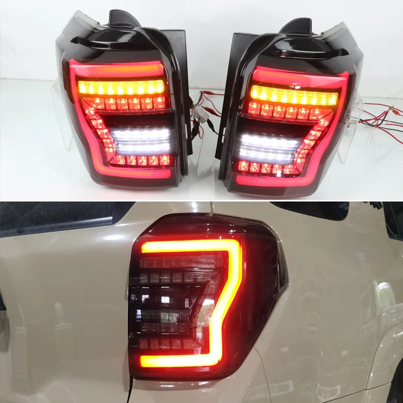 Car LED Tail Light For Toyota 4Runner 2010 - 2019 2020 2021 Rear Running Light Brake Reverse Lamp Dynamic Turn Signal Taillight 
Car LED Tail Light For Toyota 4Runner 2010 - 2019 2020 2021 Rear Running Light Brake Reverse Lamp Dynamic Turn Signal Taillight