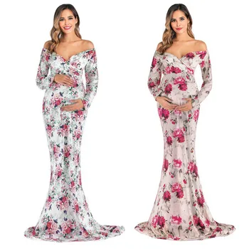maternity dresses Pregnants Photography Props Off Shoulder Long Sleeve Print Dress vestido pregnancy dress платье женское
maternity dresses Pregnants Photography Props Off Shoulder Long Sleeve Print Dress vestido pregnancy dress платье женское