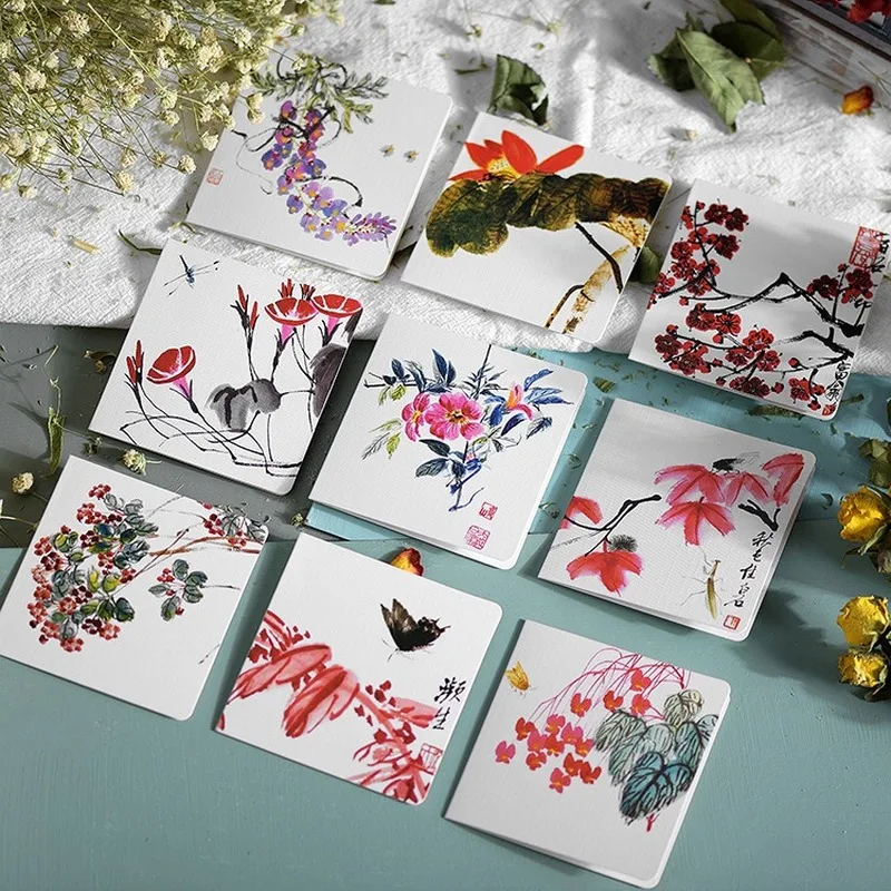 Creative Classical Chinese-style Cards White Simple Message Folding Birthday MOTHER'S Day New Year's Day Blessing Cards 
Creative Classical Chinese-style Cards White Simple Message Folding Birthday MOTHER'S Day New Year's Day Blessing Cards