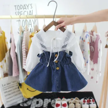 2020 Spring New Baby Girls Clothes Set 6M-3Y Baby Infant Korean Denim Suspender Strap Skirt Dress
2020 Spring New Baby Girls Clothes Set 6M-3Y Baby Infant Korean Denim Suspender Strap Skirt Dress