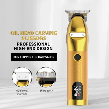 New Style Hair Clipper LCD Digital Display Oil Head Electric Clipper Rechargeable Adult And Child Electric Clipper
New Style Hair Clipper LCD Digital Display Oil Head Electric Clipper Rechargeable Adult And Child Electric Clipper