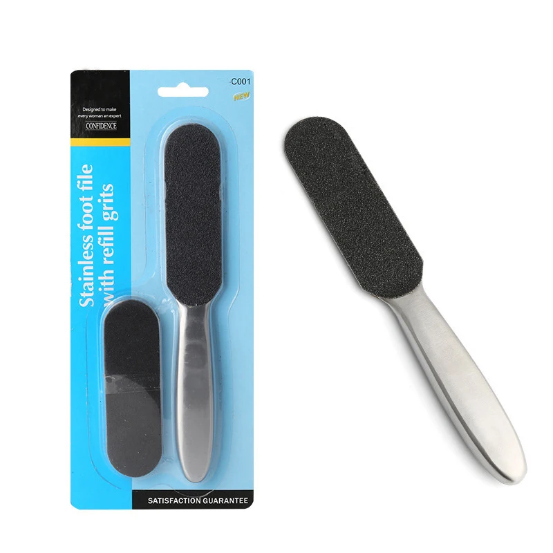 Foot-Rasp File Replace 80 Grit Sanding-Cloth Files For Pedicure Feet-Care Remover Metal-Handle Stainless Dead Skin Pedicure tool
Foot-Rasp File Replace 80 Grit Sanding-Cloth Files For Pedicure Feet-Care Remover Metal-Handle Stainless Dead Skin Pedicure tool