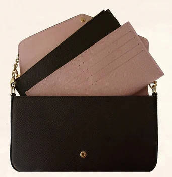 3-in-1 Luxury brand shoulder bag set designer Pochettes handbag zippy Long Wallet Card Holder louies bag Genuine Leather lining
3-in-1 Luxury brand shoulder bag set designer Pochettes handbag zippy Long Wallet Card Holder louies bag Genuine Leather lining
