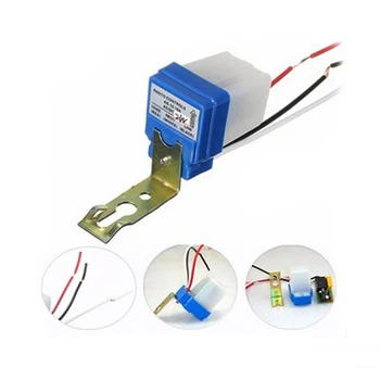 Automatic Auto On Off Photocell street Light Switch DC AC 220V 50-60Hz 10A Photo Control Photoswitch Sensor Switch
Automatic Auto On Off Photocell street Light Switch DC AC 220V 50-60Hz 10A Photo Control Photoswitch Sensor Switch