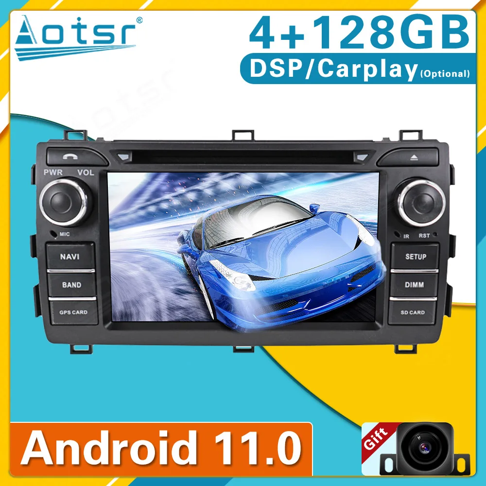 Android11.0 4G+128GB car DVD player GPS multimedia Radio For Toyota Auris 2013 -2015 GPS Navigation Headunit Audio Built-in DSP
Android11.0 4G+128GB car DVD player GPS multimedia Radio For Toyota Auris 2013 -2015 GPS Navigation Headunit Audio Built-in DSP