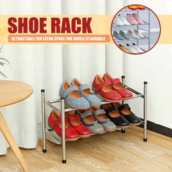 Simple Multi Layer Shoe Rack Stainless Steel Easy Assemble Storage Shoe Cabinet Shoe Rack Hanger Home Organizer Accessories
Simple Multi Layer Shoe Rack Stainless Steel Easy Assemble Storage Shoe Cabinet Shoe Rack Hanger Home Organizer Accessories