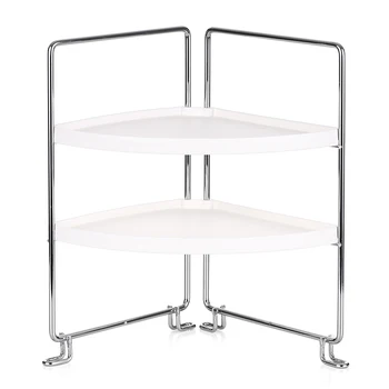 2-Tier Corner Freestanding Storage Rack Stackable Organizer Shelf for Kitchen Bathroom Countertop Cabinet Storage Shelf Stand
2-Tier Corner Freestanding Storage Rack Stackable Organizer Shelf for Kitchen Bathroom Countertop Cabinet Storage Shelf Stand