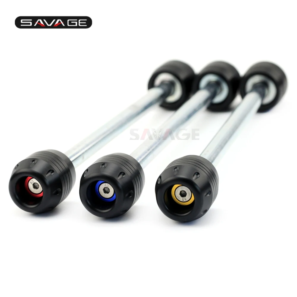 Front Axle Fork Wheel Protector Sliders Falling Protection (8)