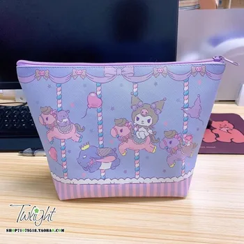 1pc Lovely Kuromi Twins Stars Makeup Bag Portable PU Leather Cosmetic Cases Beauty Toiletry Pouch Female Organizer Travel Bags
1pc Lovely Kuromi Twins Stars Makeup Bag Portable PU Leather Cosmetic Cases Beauty Toiletry Pouch Female Organizer Travel Bags