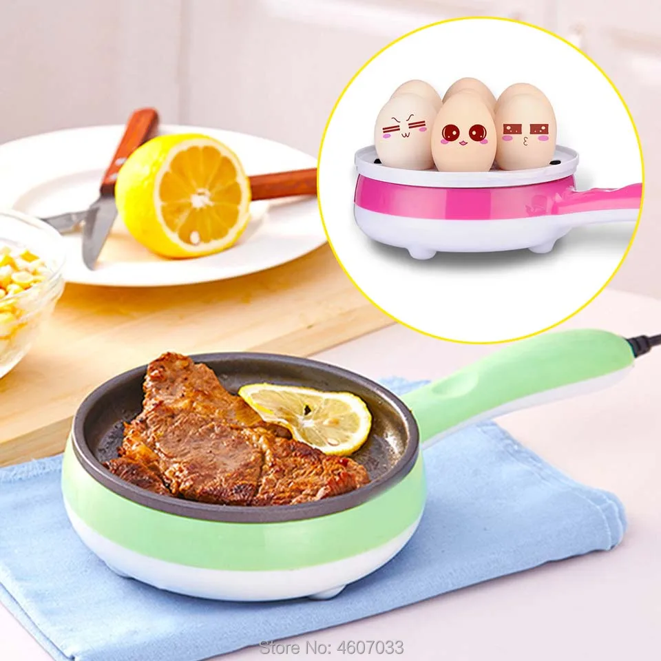 Multifunction household mini egg omelette Pancakes Electric Fried Steak Frying Pan Non-Stick Boiled eggs boiler steamer cooker
Multifunction household mini egg omelette Pancakes Electric Fried Steak Frying Pan Non-Stick Boiled eggs boiler steamer cooker