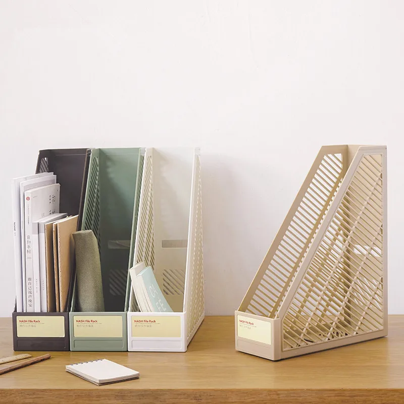Plastic Book Holder Shelf Mesh File Holder Document Rack Letter Magazine Paper Tray Desk Organizer Stationery School Supplies
Plastic Book Holder Shelf Mesh File Holder Document Rack Letter Magazine Paper Tray Desk Organizer Stationery School Supplies