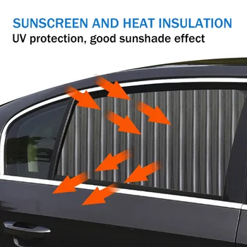 2Pcs/4Pcs Car Universal Elastic Magnetic Sunshade Car Side Window Sunshade Curtains Auto Windows
2Pcs/4Pcs Car Universal Elastic Magnetic Sunshade Car Side Window Sunshade Curtains Auto Windows