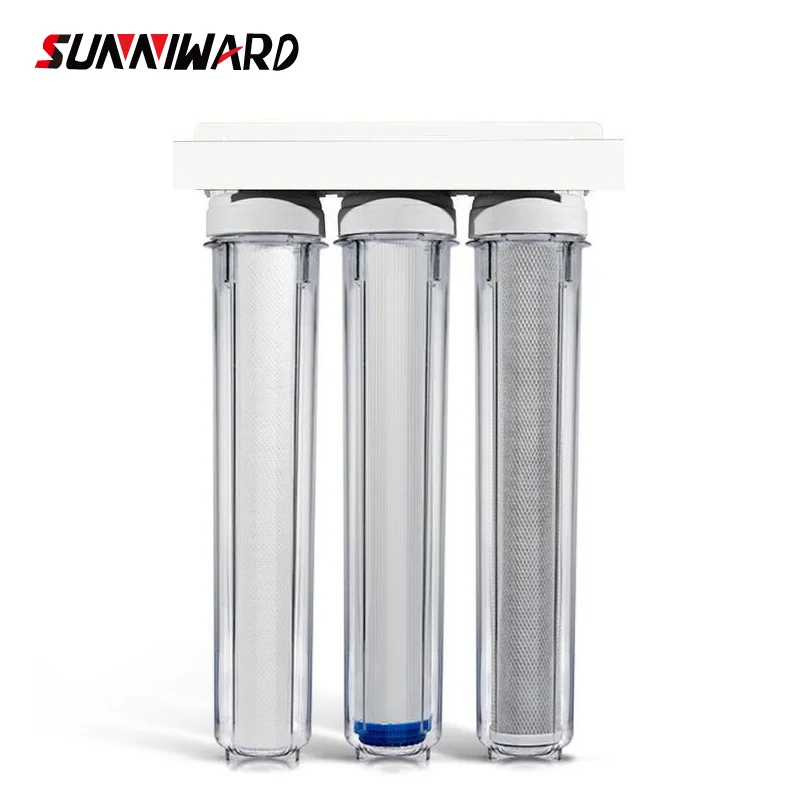 Factory Direct Sales 20 Inch 3 Level Direct Drinking Transparent Water Purifier Pre-filter Water Filter Ppf+udf+cto
Factory Direct Sales 20 Inch 3 Level Direct Drinking Transparent Water Purifier Pre-filter Water Filter Ppf+udf+cto