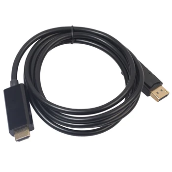 SOONHUA DP Male To HDMI Male Cable DisplayPort To HDMI 1080P Video Audio Adapter Cables For PC HDTV Projector 6ft
SOONHUA DP Male To HDMI Male Cable DisplayPort To HDMI 1080P Video Audio Adapter Cables For PC HDTV Projector 6ft