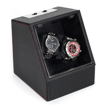 Double Head Carbon Fiber Automatic Mechanical Watch Winder Box Mover Rotator Winding Storage Box Watch Cabinet Remontoir
Double Head Carbon Fiber Automatic Mechanical Watch Winder Box Mover Rotator Winding Storage Box Watch Cabinet Remontoir
