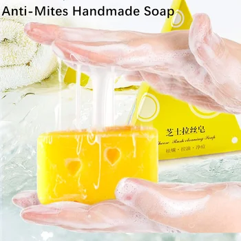 1Pc Cheese Brushed Soap 60g Moisturizing Whitening Oil-control Anti-mites Acnes Facial Body Cleansing Soap Unisex Skin Care
1Pc Cheese Brushed Soap 60g Moisturizing Whitening Oil-control Anti-mites Acnes Facial Body Cleansing Soap Unisex Skin Care