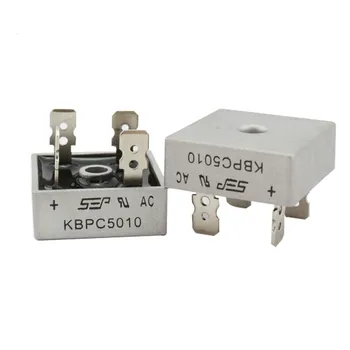 Contactor 2PCS KBPC5010 Contactor diode bridge rectifier diode 50A 1000V KBPC 5010 power rectifier diode electronica Contactors
Contactor 2PCS KBPC5010 Contactor diode bridge rectifier diode 50A 1000V KBPC 5010 power rectifier diode electronica Contactors