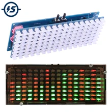 Green Red LED Flashing DIY Kits Audio Spectrum Analyzer Display C51 Microcontroller Board LED Audio Level Indicator
Green Red LED Flashing DIY Kits Audio Spectrum Analyzer Display C51 Microcontroller Board LED Audio Level Indicator