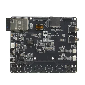 BillionCharm ESP32-LyraT development board with Wi-Fi Bluetooth audio speech recognition support
BillionCharm ESP32-LyraT development board with Wi-Fi Bluetooth audio speech recognition support