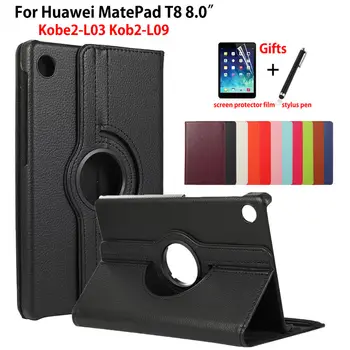 Case For Huawei MatePad T8 8.0 Cover Coque Kobe2-L03 KOB2-L09 Funda Tablet 360 Degree Rotating PU Leather Stand Shell +Gift
Case For Huawei MatePad T8 8.0 Cover Coque Kobe2-L03 KOB2-L09 Funda Tablet 360 Degree Rotating PU Leather Stand Shell +Gift