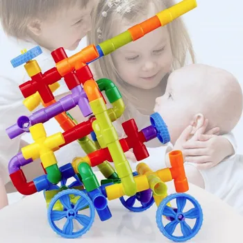 Color Water Pipe Building Blocks For Children DIY Assembling Pipeline Tunnel Model Kids Toys Compatible With Blocks
Color Water Pipe Building Blocks For Children DIY Assembling Pipeline Tunnel Model Kids Toys Compatible With Blocks