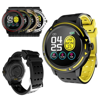 Round Screen V5 Smart Watch Outdoor Sports Fitness Tracker Blood Pressure Heart Rate Support IOS Android System Waterproof Watch
Round Screen V5 Smart Watch Outdoor Sports Fitness Tracker Blood Pressure Heart Rate Support IOS Android System Waterproof Watch
