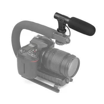 MIC-5 Microphone for Nikon/Canon/Sony DSLR Camera Accessories Digital Single Lens Reflex DSLR Camera DV Stereo Microphone
MIC-5 Microphone for Nikon/Canon/Sony DSLR Camera Accessories Digital Single Lens Reflex DSLR Camera DV Stereo Microphone