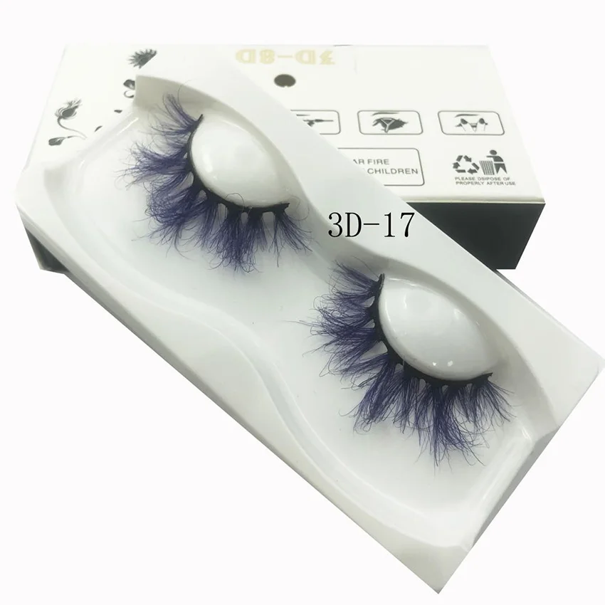 2019 New 3D Mink Lashes Blue Color Eyelashes Individual Colored Lashes Volume Makeup Eyelash Extensions Color False Eyelashes
2019 New 3D Mink Lashes Blue Color Eyelashes Individual Colored Lashes Volume Makeup Eyelash Extensions Color False Eyelashes