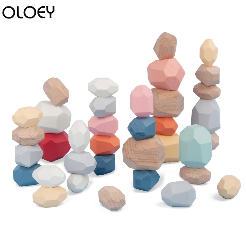 Stone Stacking Wooden Baby Toys For Children Rainbow Educational Building Block Colored Stone Stacking Game Creative Montessori
Stone Stacking Wooden Baby Toys For Children Rainbow Educational Building Block Colored Stone Stacking Game Creative Montessori