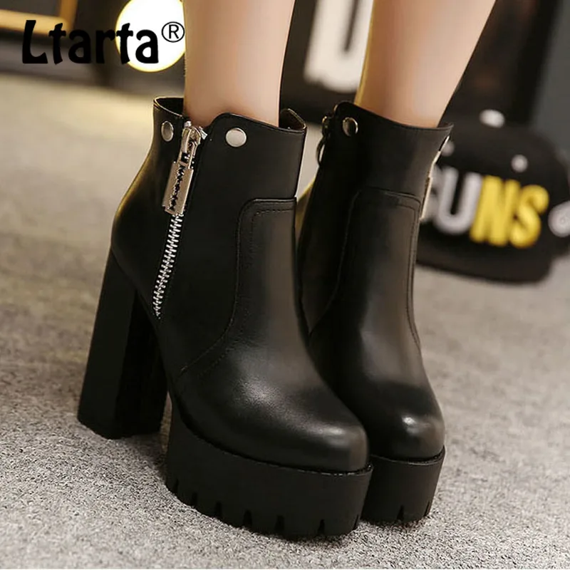 LTARTA 12cm Heels Winter 2019 New Short Boots Club Show High-heeled Skinny Short Boots Martins Winter Boots Women JXQ-5173
LTARTA 12cm Heels Winter 2019 New Short Boots Club Show High-heeled Skinny Short Boots Martins Winter Boots Women JXQ-5173