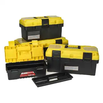 Portable Size Plastic Hardware Tool Box Household Multifunction Maintenance Toolbox Car Storage Box Anti-Fall Box
Portable Size Plastic Hardware Tool Box Household Multifunction Maintenance Toolbox Car Storage Box Anti-Fall Box