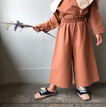 2020 Spring New Girls Casual Cotton And Hemp High Waist Wide Leg Pants Toddler Kids Solid Color Loose Fashion Trousers
2020 Spring New Girls Casual Cotton And Hemp High Waist Wide Leg Pants Toddler Kids Solid Color Loose Fashion Trousers