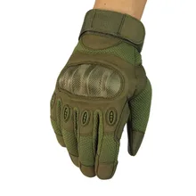 מגע מסך קשה Knuckle טקטי כפפות ציד מלא אצבע CS כפפות ספורט Airsoft אופנוע כפפת מפרק קליפה קשה(China)