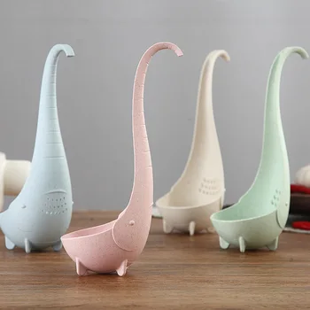Elephant shape Hot Selling 2 in 1 Long Handle Soup Spoon Home Strainer Cooking Colander Kitchen Scoop Plastic Ladle Tableware
Elephant shape Hot Selling 2 in 1 Long Handle Soup Spoon Home Strainer Cooking Colander Kitchen Scoop Plastic Ladle Tableware