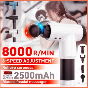 Electric Muscle Massage Gun Deep Tissue Massager Therapy Gun Exercising Muscle Pain Relief Body Shaping Machine Body Relaxtion
Electric Muscle Massage Gun Deep Tissue Massager Therapy Gun Exercising Muscle Pain Relief Body Shaping Machine Body Relaxtion