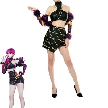 ROLE PLAY KDA Evelynn Costume LOL KDA Cosplay LOL Evelynn Costume K/DA Women Outfit Sexy Full Sets for Halloween Comic Con
ROLE PLAY KDA Evelynn Costume LOL KDA Cosplay LOL Evelynn Costume K/DA Women Outfit Sexy Full Sets for Halloween Comic Con