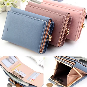 Wallet Women 2020 Lady Short Women Wallets Black Red Color Mini Money Purses Small Fold Pu Leather Female Coin Purse Card Holder
Wallet Women 2020 Lady Short Women Wallets Black Red Color Mini Money Purses Small Fold Pu Leather Female Coin Purse Card Holder